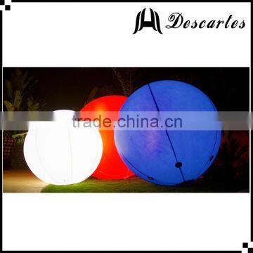 Hottest led inflatable sky helium balloon, lighting inflatable large balloons for events