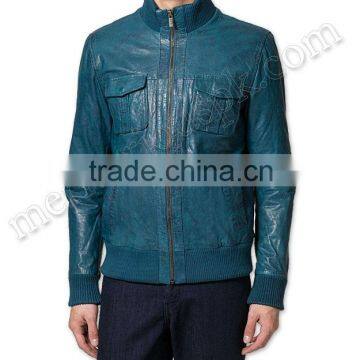 Men Colorful Stylish Fashion Leather Jackets