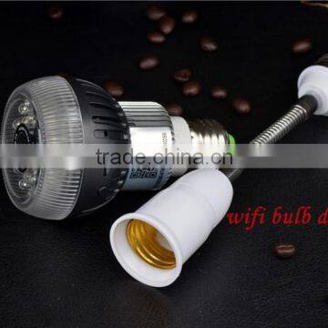 1080P wifi Camera led bulb WITH Motion Detection night vision Remote Control