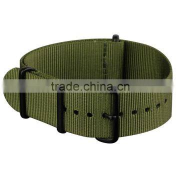 Infantry Military Sport Black Rings NATO Nylon Watch Strap photo-4