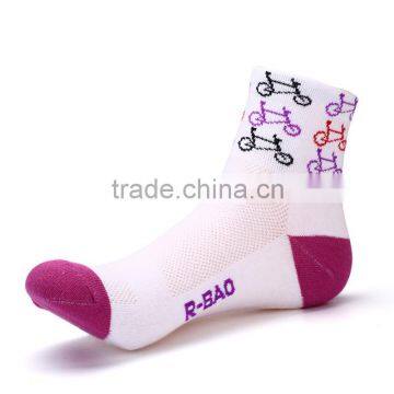 Women Thin Bicycle Socks, Female Outdoor Sports Socks, Climing and on Foot Socks RB7706 photo-2