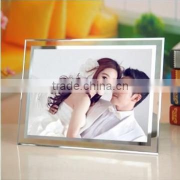 High quality color crystal photo frame