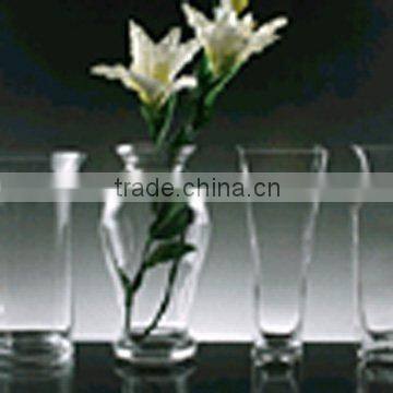 Clear Glass Vase