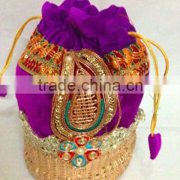 New Collection !!! Beautiful exclusive Indian wedding party evening party purse Pouch/potli Bag