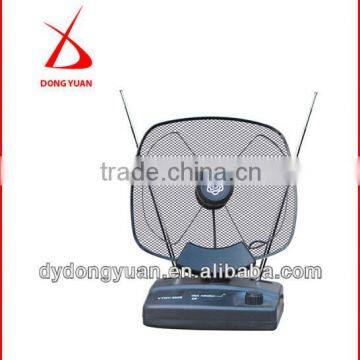 HDTV amplifier booster indoor TV antenna with grille