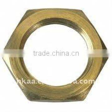 precision brass hex nut