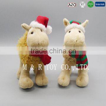 Factory Direct Christmas Gifts Camel Fluffy Stuffed Animals for Sale