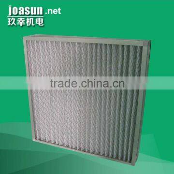 Pleated panel filter Primary Efficiency Filter