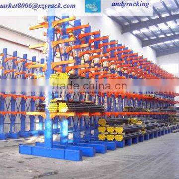 HJX dexion type galvanizing heavy duty pvc pipe sheet cantilever rack