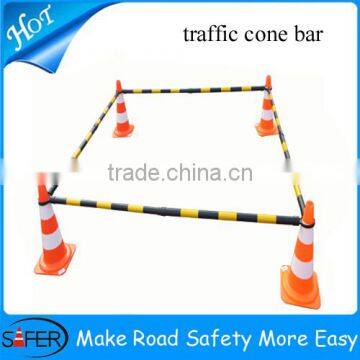 S-1841 Retractable Plastic Cone Bar with reflective