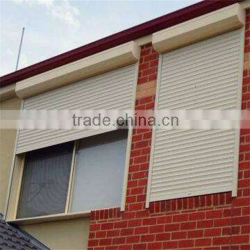 High-Grade Secure Motorized Residential Aluminum Window Shutter Roll Up