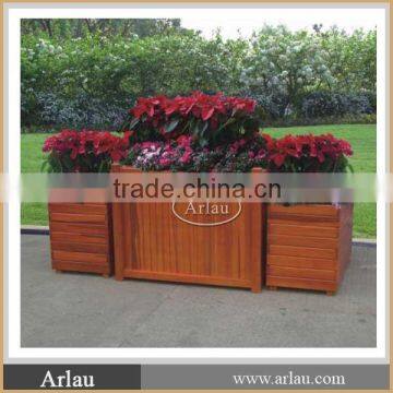 Arlau common high quality outdoor wooden planter for sale