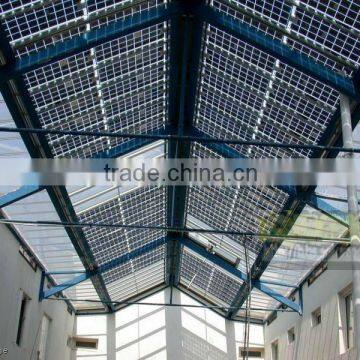 High Watt BIPV Solar Panel 50watt to 800watt