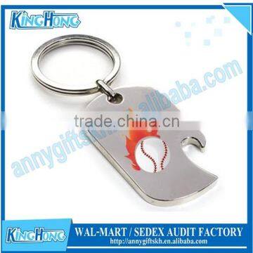 New design china cheap bulk bottle opener keychains