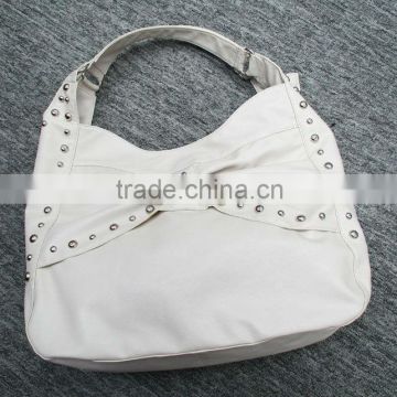 Ivory colour fashion ladies pu handbag,2013 new shoulder bag for women,Fashion accessories