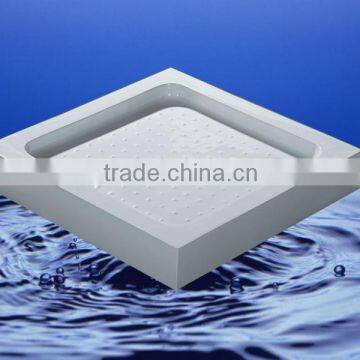 OEM ACRYLIC SHOWER TRAY, SQUARE TRAY WITH DRAINER TB-T001