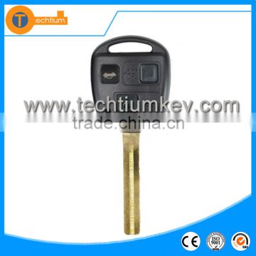 3 button car remote key frequency With 315Mhz 4D67 Chip Long blade for lexus rx350 gs300 rx330 ls430