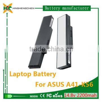 10.8v 4400mah laptop battery pack for asus a32-k72