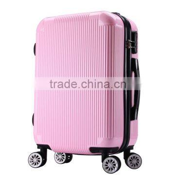 zipper aircraft wheels colorful trolley luggage suitcase bag type