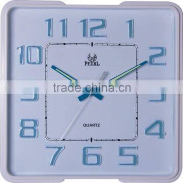 Pearl Round Quiet Sweep Wall Clock PW284