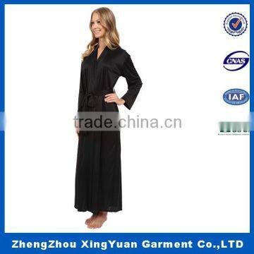 Women spa robes wholesale night wear women satin night gown custom robe