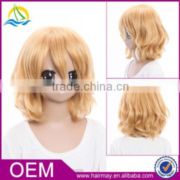 New product excellent wig for touhouproject alice in stock cosplay short cute cosplay wig