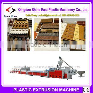 WPC wide flooring laminate sheet extruder machine