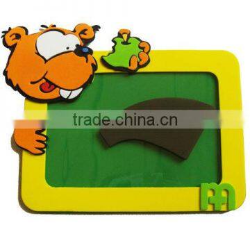 2013 square shaped eva photo frame for kids