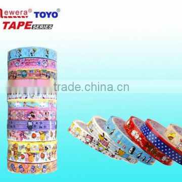 hot! bopp printed tape with customer logo or cartoon pattern