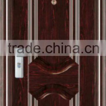 2016 New Style Handle Lock Steel Door Powder Painting Single Steel Door photo-5