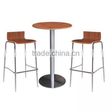 2014 Fashionable Round Club Bar Tables and Chairs Used