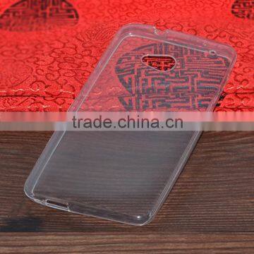 Ultra Thin 0.3mm Clear Transparent Soft Silicone TPU For HTC m7 Case photo-5