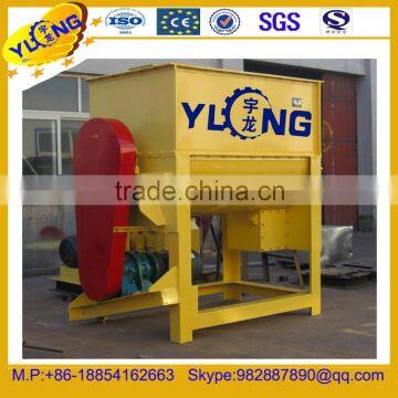 Poultry Feed Mixing Machine Single Shaft Twin Screw Blender 18.5kw Horizontal Feed Mixer