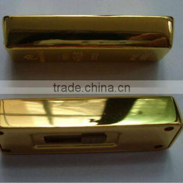 promotional gift 64gb gold bar usb stick