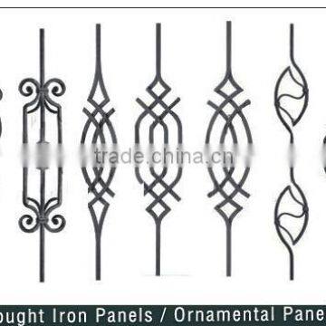 Wrought Iron/ Cast Iron Panels Ornaments, Iron Craft Components For Gates