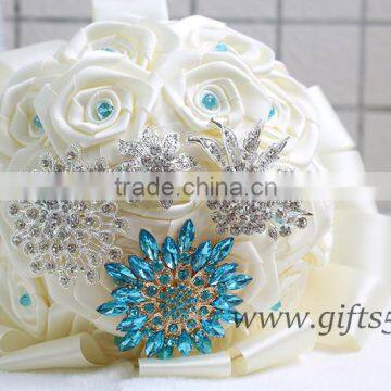 Handmade Graceful Brooch Wedding Bouquet for Bride