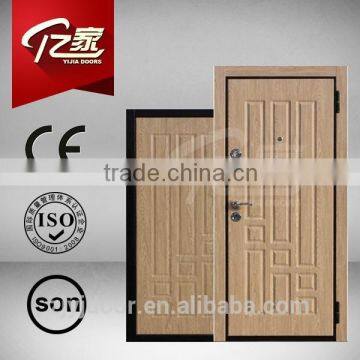 Hot sale China steel wooden armored door MDF door