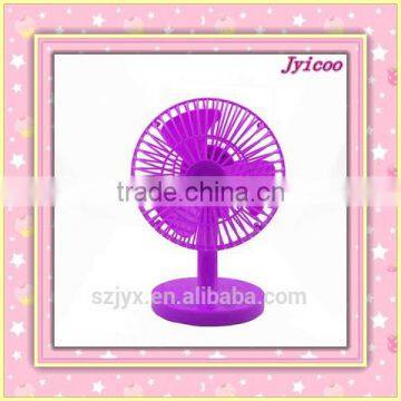 JY504 mini DC 5V environmental frienfly voice controled fan with swing function
