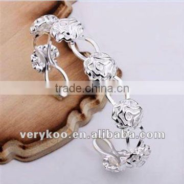 2012 Fashion Silver Plated Bangles Jewelry FCA-15079