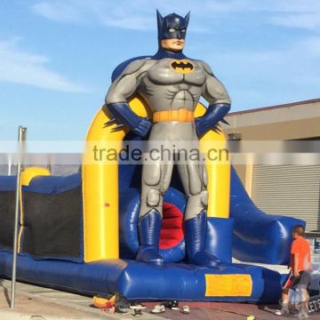 Batman cheap Inflatable Obstacle Course for sale /outdoor kids obstacle course equipment