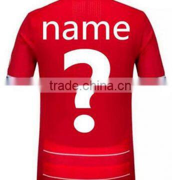 Free shipping to Dallas football jersey thailand red customs FC Messi soccer jersey 2016/17