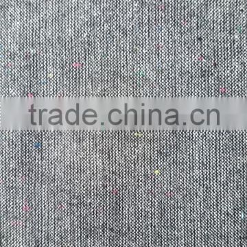 Sliver String Hong Kong Tweed Wool Fabric with 100% Chemical Fiber