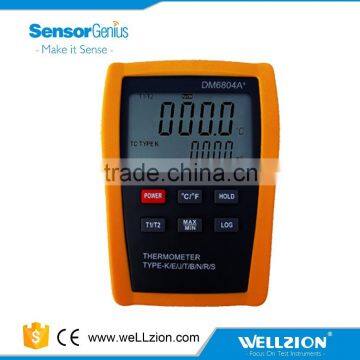 DM6804A+,Support R/S/B/E/K/J/T/N types ce thermometer