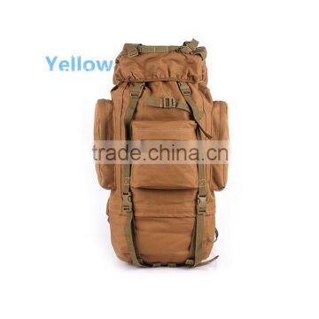 khaki military waterproof backpack