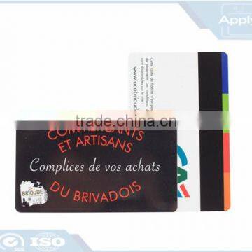 Competitive price dual interface HiCo magnetic stripe card from wholesale china factory