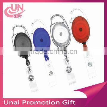 Designer colorful cool custom id badge reel trade for sell in china