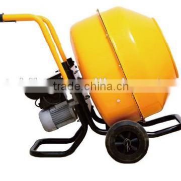 Easy moving hand push type electrical portable cement mixer for sale