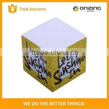 High Quality OEM Paper Block Note Cube Memo Pad With Custom Print photo-3