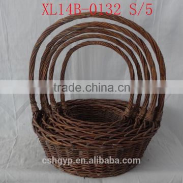 unpeeled willow basket