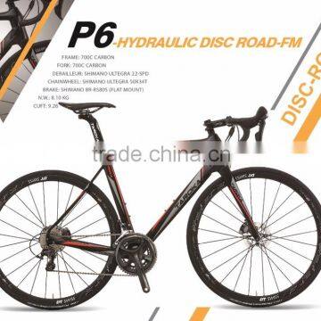 P6- HYDRAULIC DISC ROAD BIKE